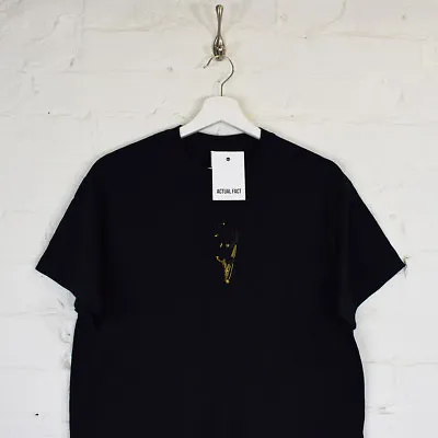 A$AP Rocky Embroidered ASAP Mob Rap Lord Flocko Hip Hop Black Tee T-shirt By AF • £19.99