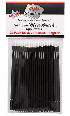 Flex-I-File MICRO BRUSHES Ultra 25pak Blk - #1300 • $6.85