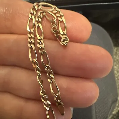 Vintage 9K 375 Gold 4.65g Bracelet Chain 90’s High School Graduation Bracelet • $305