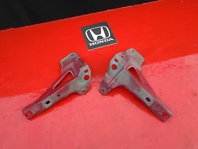 1992-95 Honda Civic EG Left Right Pair Fender Brackets SR4 OEM Red • $59.95