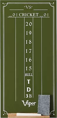 Viper Chalk Scoreboard Cricket And 01 Dart Games Green • $17.61