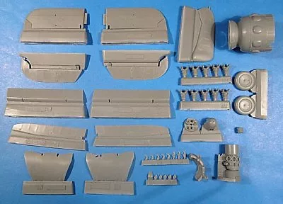 Vector VDS48-042 - Hs-126 Exterior Set (for ICM Kits) 1/48 Scale • $45.95