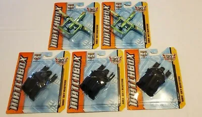 5-lot SB94 Drone Plane Matchbox MBX Sky Busters  The Bat  MOMC SEALED  • $15.99