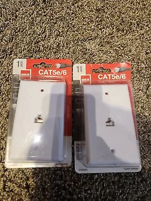 Lot Of 2 Rca Cat5e Wall Plate Great Condition • $15