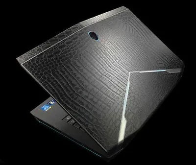 KH Laptop Crocodile Leather Sticker Skin Cover For Alienware 13 M13X R2 2015 • $14.85