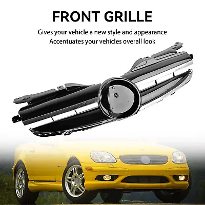 Front Bumper Grille Grill Fit Mercedes Benz SLK-Class R170 SLK320 SLK230 SLK200 • $171.71