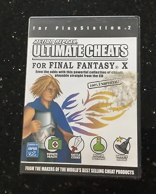 Action Replay Ultimate Cheats For Final Fantasy X For PlayStation 2 • £7