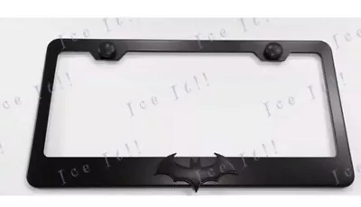 3D Batman Superhero Emblem Stainless Steel License Plate Frame Rust Free • $18.50