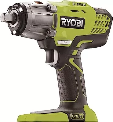 Ryobi R18IW3-0 Impact Wrench 18V ONE+ Battery 1/2  Square 400Nm Body Only • $422.39
