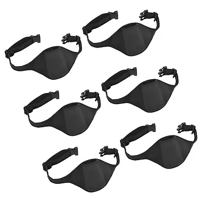 6 Pack Mic Belt For Fitness Microphone Belt Carrier Pouch Waistband Bag • £29.85