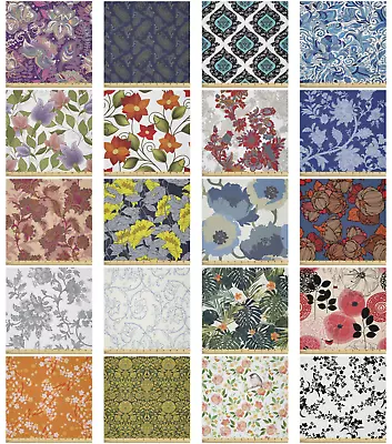 Ambesonne Fresh Floral Microfiber Fabric By The Yard For Arts And Crafts • $25.99