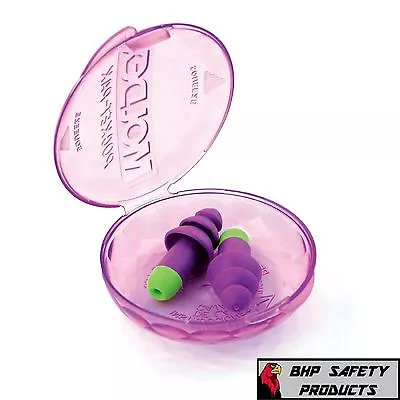 Moldex Rockets 6400 Un-corded Reusable Ear Plugs W/ Carry Case Nrr 27 (1 Pair) • $6.95