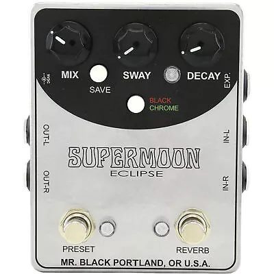 Mr Black Pedals Supermoon Eclipse Reverb Pedal • $279.95