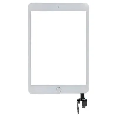 For IPad Mini 3 Digitizer Touch Screen White With Gold Home Button • £8.95