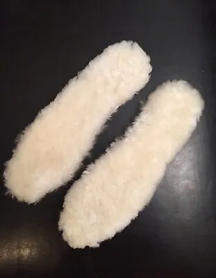 Real Sheepskin Fur Wool For Ugg Rain Boots Replacement Insoles For WOMEN • $12.99