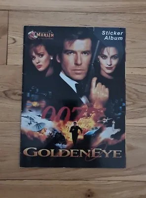 Merlin Collection Sticker Album James Bond 007 Goldeneye VGC • £22.99