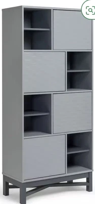 £50 • Buy Habitat Tall Grey Shelving Unit- Used