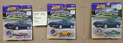 Johnny Lightning Lot 175 Vintage Corvette Concept Cars 3 Cars • $7.97