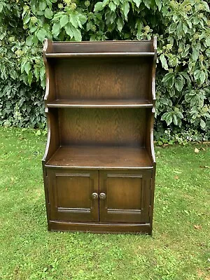 £85 • Buy Ercol Waterfall Dresser  Bookcase Shelves & Cupboard 476- Retro-vintage-decor