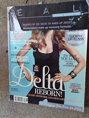 Oct 2007 Cosmopolitan Magzine With Delta REBORN • $5