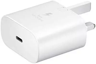 Genuine Samsung Charger 25W Super Fast UK Mains Plug USB-C - WHITE  EP-TA800 UK • £8.99