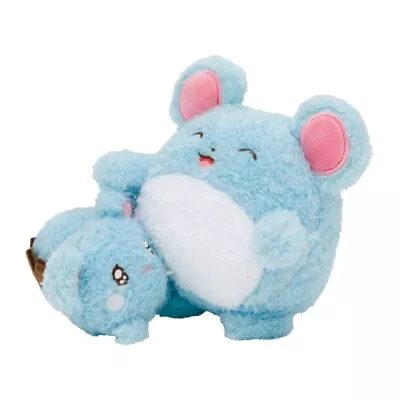 Pokemon Center Original Azurill Marill Plush Buruburu Mugyu Crying Hug Doll • $49.99