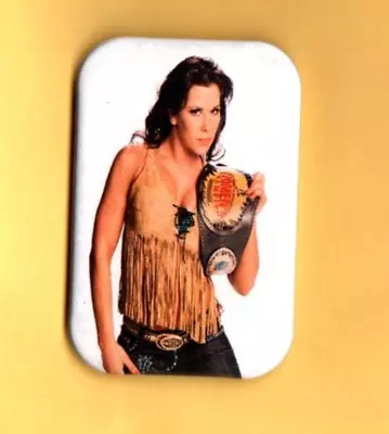 Mickie James   REFRIGERATOR MAGNET 2 X3  WITH ROUNDED CORNER • $5