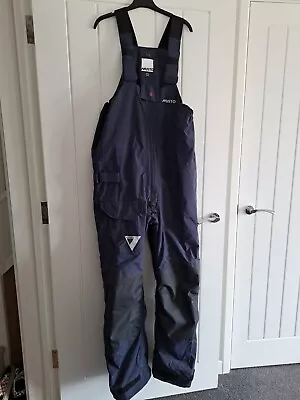 Musto BR1 Sailing Salopettes Trousers Blue Outdoors Size L • £70