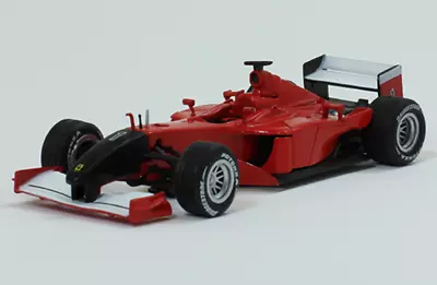 Ferrari F2001 2001 Schumacher Black Nose F1 Diecast Car Scale 1:43 With Magazine • $34.99