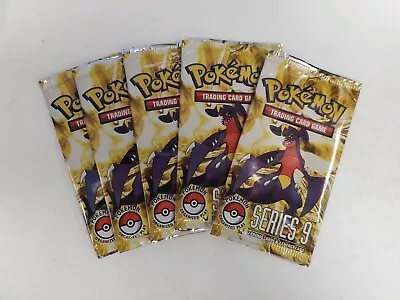 5x Pokemon Tcg POP Series 9 Sealed Packs Organized Play • $69.95