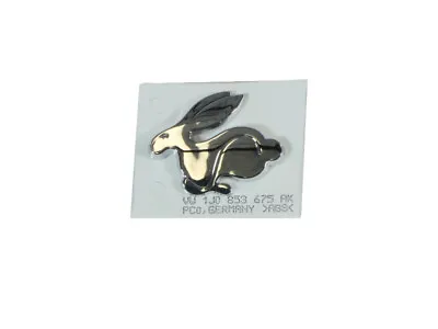 Rabbit Rabbit Chrome Logo Emblem Badge For VW Golf 4 IV GTI • $15.44