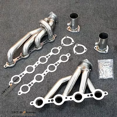 LS Swap Conversion Exhaust Headers For Chevrolet S10 GMC Jimmy 5.3L 5.7L 6.0L V8 • $149.99