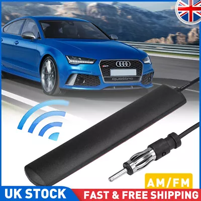 Universal Car Hidden Amplified Antenna Kit Electronic Stereo AM/FM Radio AM/FM • £8.99