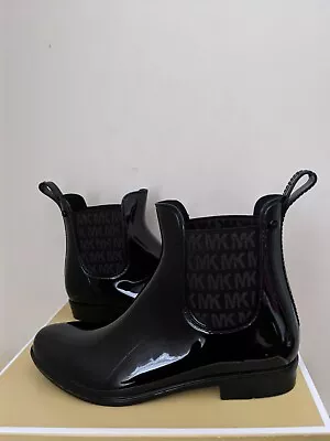 MICHAEL Michael Kors Charm Gore Rainbootie Size 9  NIB • $89.99