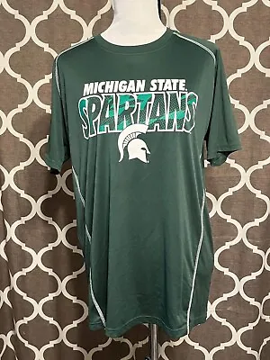 Michigan State Spartans Spell Out T-shirt NCAA Athletic Shirt Size Large • $9.79