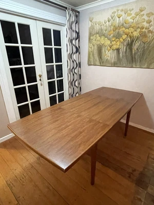 $200 • Buy Stunning Mid Century Modern Wrightbuilt Extendable Teak Dining Table & Chairs