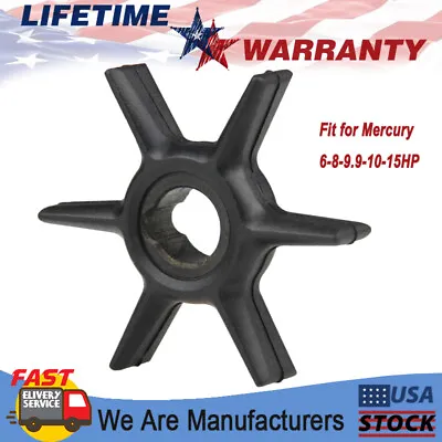 Water Pump Impeller For Mercury Mariner 6hp 8hp 9.9hp 10hp 15hp Outboard Motor • $8.95