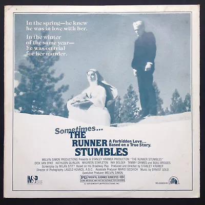 Ernest Gold THE RUNNER STUMBLES Film Soundtrack LP Stanley Kramer RARE USA PROMO • $44.21