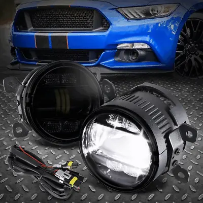 For 05-22 Mustang Ranger Cr-v Pilot Frontier Full Led Projector Fog Light Smoked • $43.41