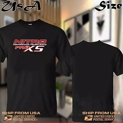 Shirt NITRO Bass Boats Mercury Pro XS Outboard Motors Logo Unisex Logo T Shirt • $25