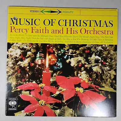 Percy Faith Music Of Christmas 1959 Vintage Vinyl Record Album LP • $19.99