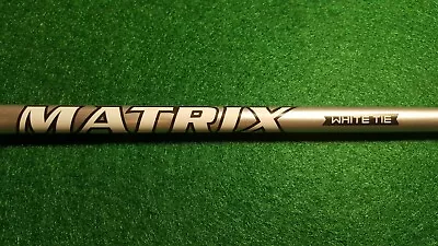 TAYLORMADE M4 MATRIX WHITE TIE 55 R FLEX LEFT DRIVER SHAFT! 44 3/8  To TIP! • $79.95