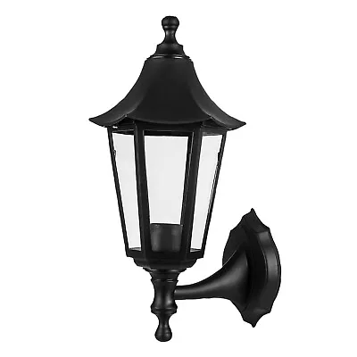 Traditional Outdoor Garden Wall Light Lantern Coach Lighting Vintage IP44 Lamp • £12.72