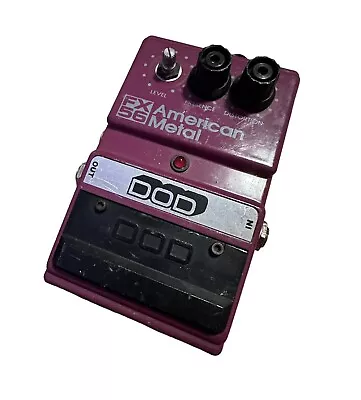 DOD FX 56 American Metal Guitar Distortion Pedal | Vintage | Guitar Effects • $40