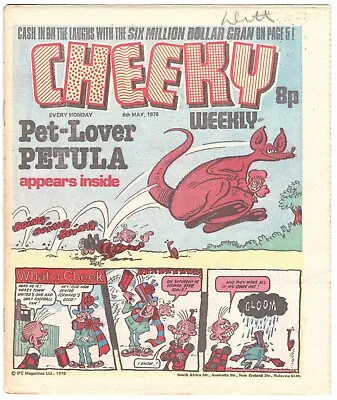 Cheeky Weekly Comic 6th May 1978 • £1.25