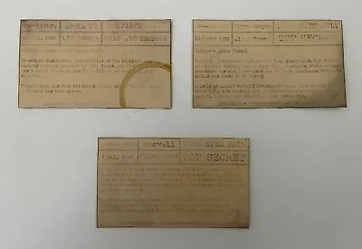 Roswell Crash Documents Area 51 Alien Top Secret UFO Military Document Cards  • $21.99