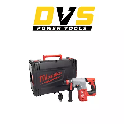 Milwaukee M18BLHX-0X 18V Brushless 4 Mode 26mm SDS-Plus Hammer With Fixtec Chuck • £285.95