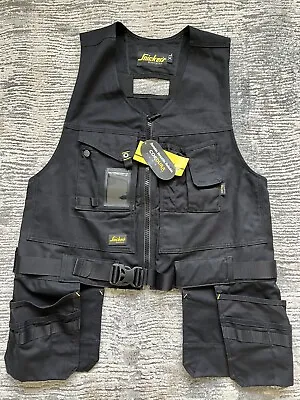 £69.99 • Buy Snickers Workwear 4254 Toolvest Canvas Cordura Fabric Size:XL BNWT
