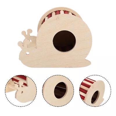  Hamster House Wooden Chew Toys Ladder And Platform Guinea Bridge • £17.55