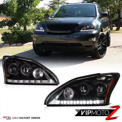 [HID Model] For 04-09 LEXUS RX330 RX350 Super Bright DRL Projector Headlight D2S • $331.95